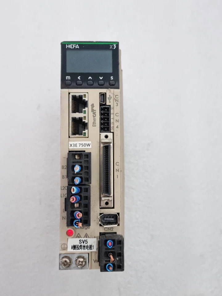 HCFA SV-X3EA075A-A2-EC 750W X3 AC SERVO DRIVE 200-240VAC SVX3EA075AA2EC